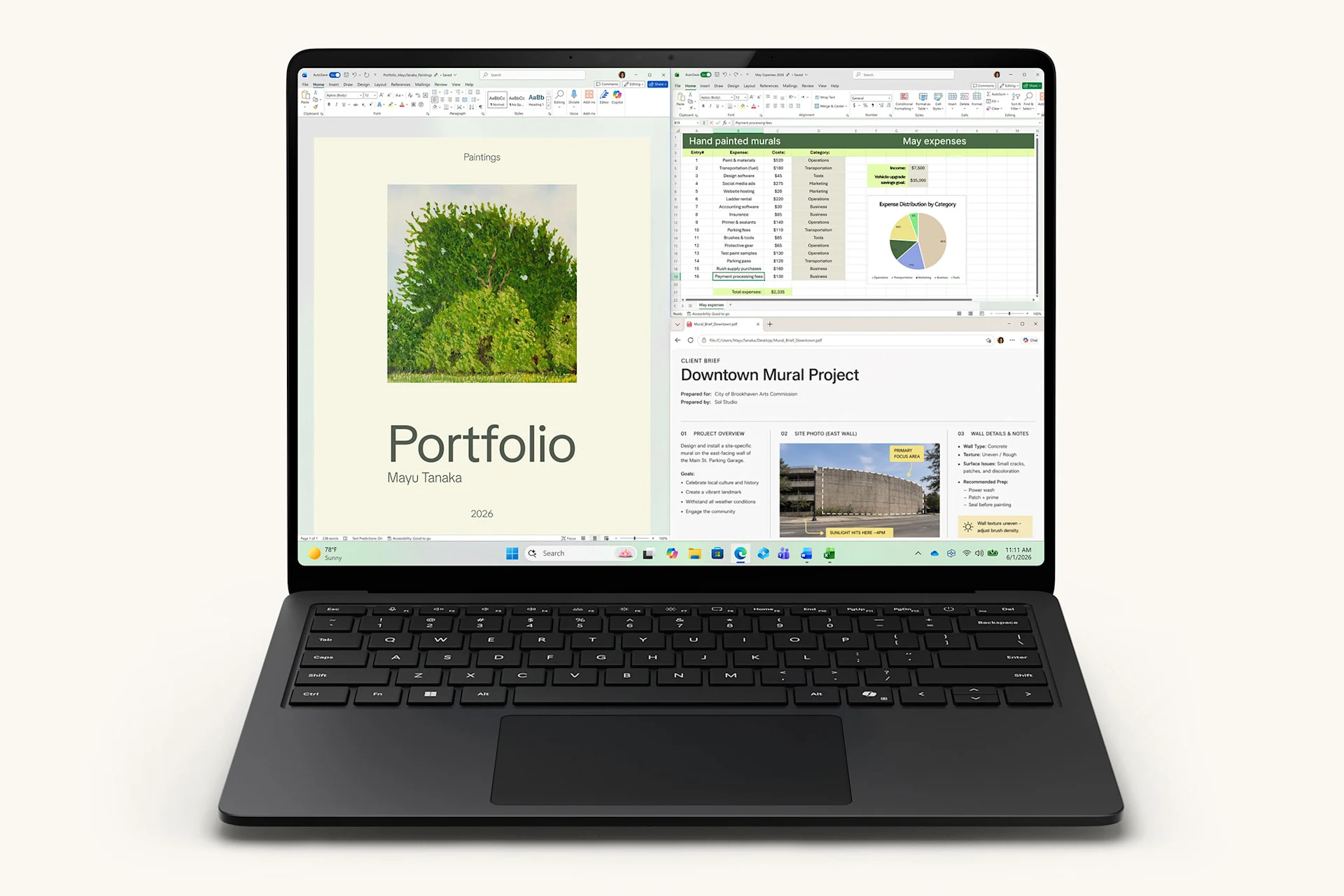 Surface Laptop 8, 13,8 cala, w kolorze czarnym